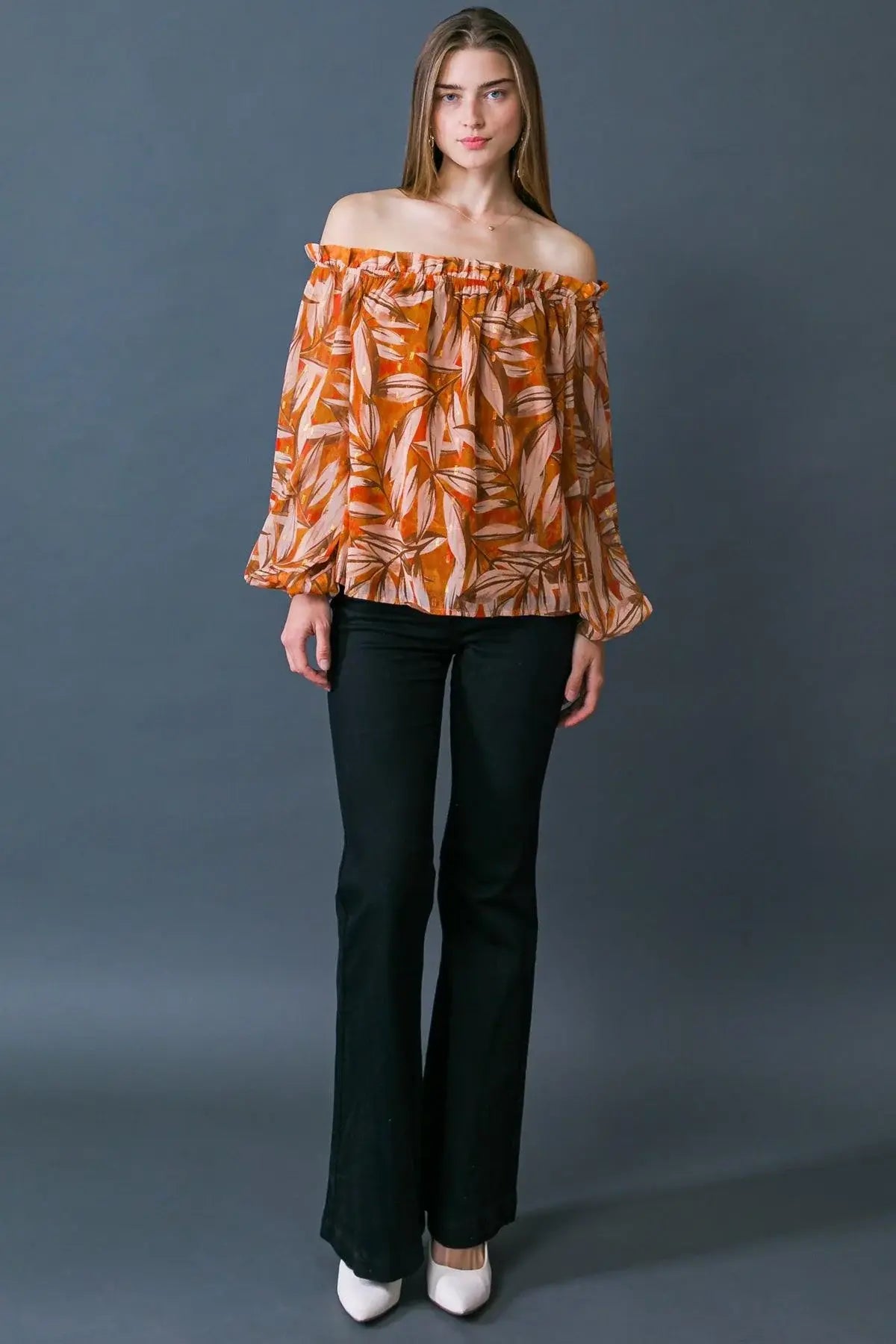 MAKE ME BELIEVE WOVEN TOP - Flying Tomato - Flyclothing LLC