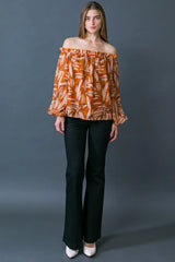 MAKE ME BELIEVE WOVEN TOP - Flying Tomato - Flyclothing LLC