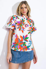 BRAVE NEW WORLD WOVEN TOP - Flying Tomato - Flyclothing LLC