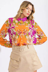 PURE AMBITION WOVEN TOP - Flying Tomato - Flyclothing LLC
