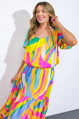 BEAUTIFUL MELODY WOVEN TOP - Flying Tomato - Flyclothing LLC