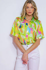 UP FOR ANYTHING WOVEN TOP - Flying Tomato - Flyclothing LLC
