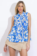 PERFECTLY IMPERFECT WOVEN TOP - Flying Tomato - Flyclothing LLC
