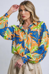 ESTEEMED MOMENT WOVEN TOP - Flying Tomato - Flyclothing LLC