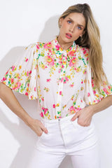 DON'T OVERTHINK IT WOVEN TOP - Flying Tomato - Flyclothing LLC