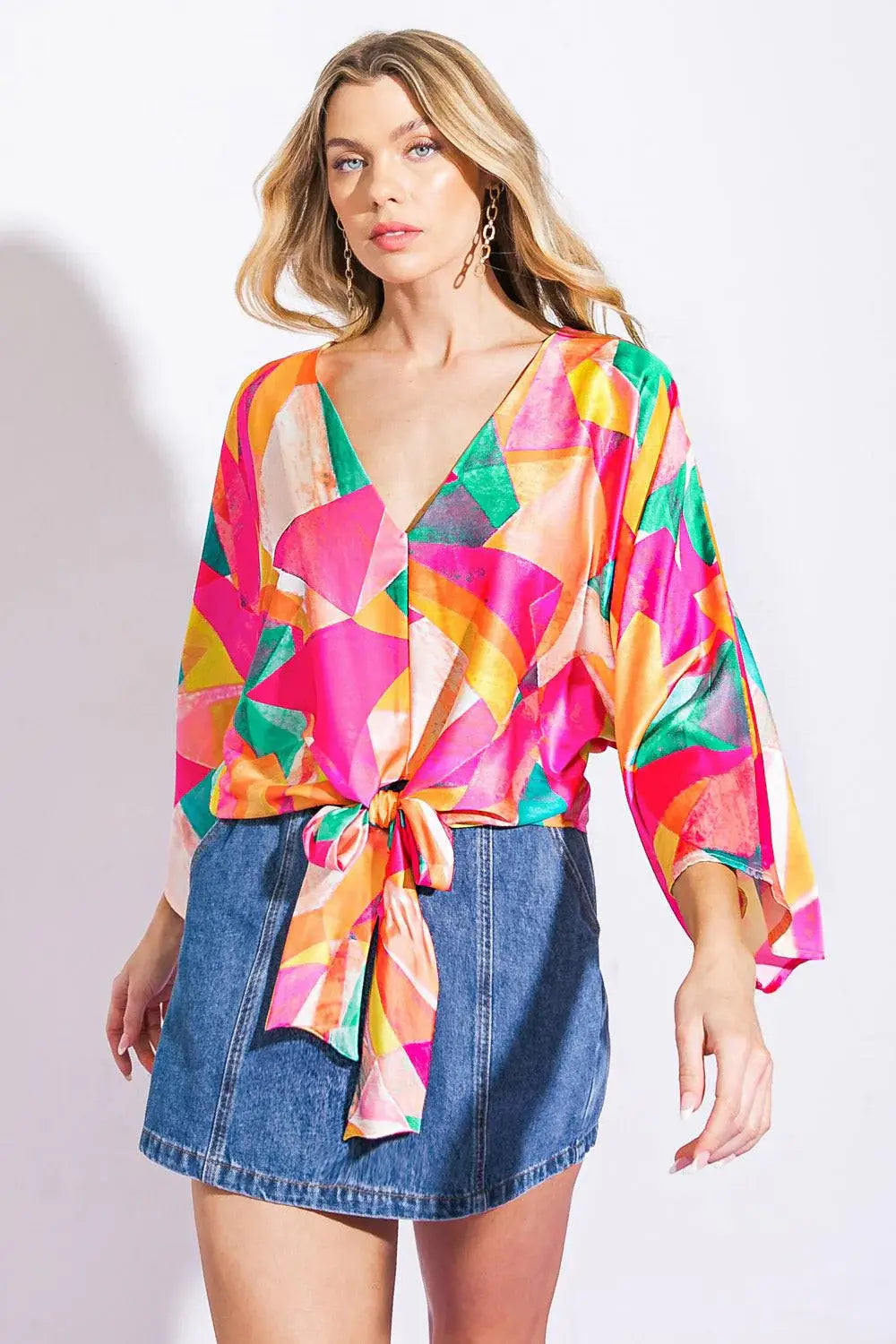 BE MINE FOREVER WOVEN TOP - Flying Tomato - Flyclothing LLC