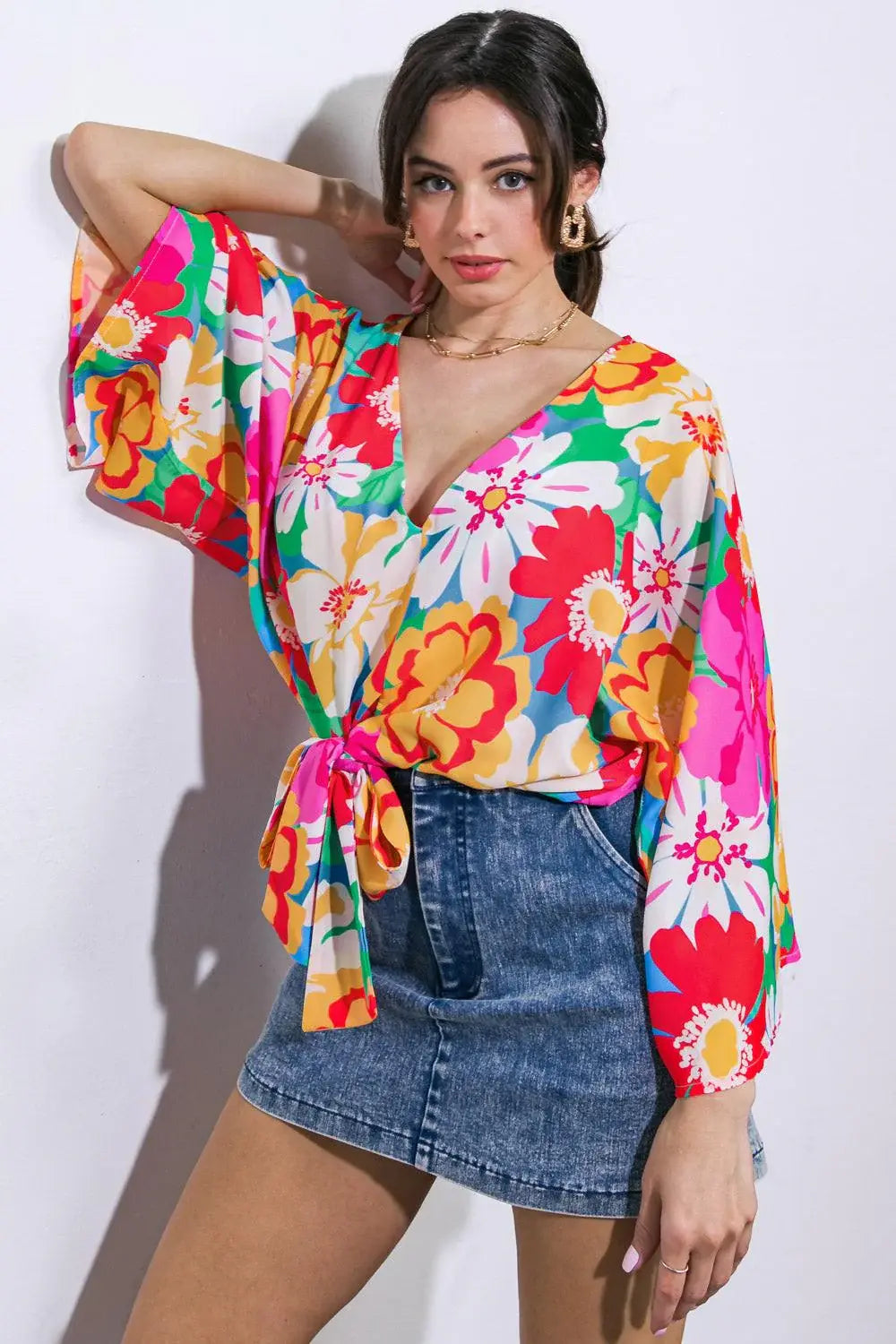 ABSOLUTELY ESSENTIAL WOVEN TOP - Flying Tomato - Flyclothing LLC
