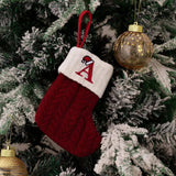 Cable-Knit Contrast Christmas Stockings - Trendsi - Flyclothing LLC