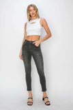 RISEN Full Size High Rise Ankle Skinny Jeans - Trendsi - Flyclothing LLC