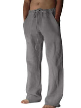 Men's Plus Size Drawstring Loose Fit Pants - Trendsi - Flyclothing LLC