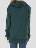 Drawstring Letter Graphic Long Sleeve Hoodie - Trendsi - Flyclothing LLC