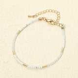 Faceted Beaded Bracelet - Madeline Love - Flyclothing LLC