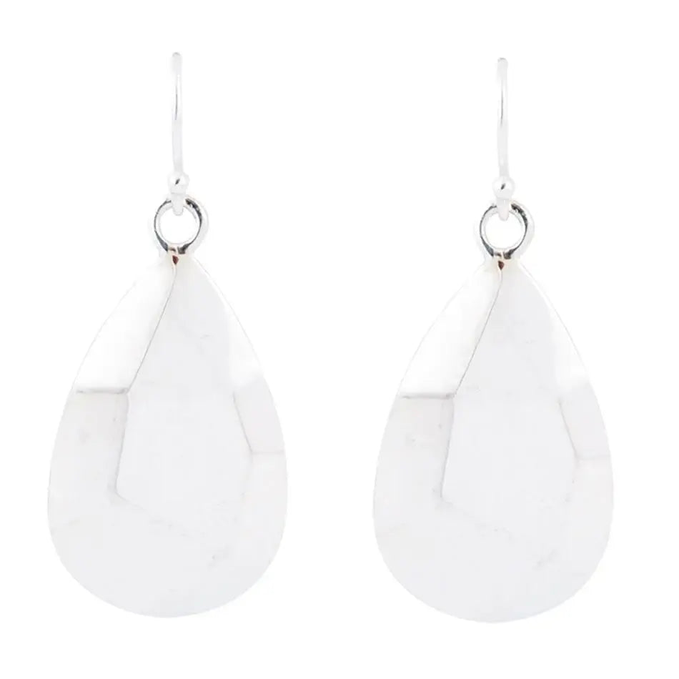 Faceted Sterling Silver Drop Earrings - Barse Jewelry - Flyclothing LLC