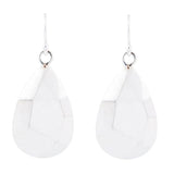 Faceted Sterling Silver Drop Earrings - Barse Jewelry