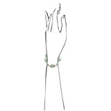 Faceted Blue Turquoise and Sterling Silver Link Bracelet - Barse Jewelry