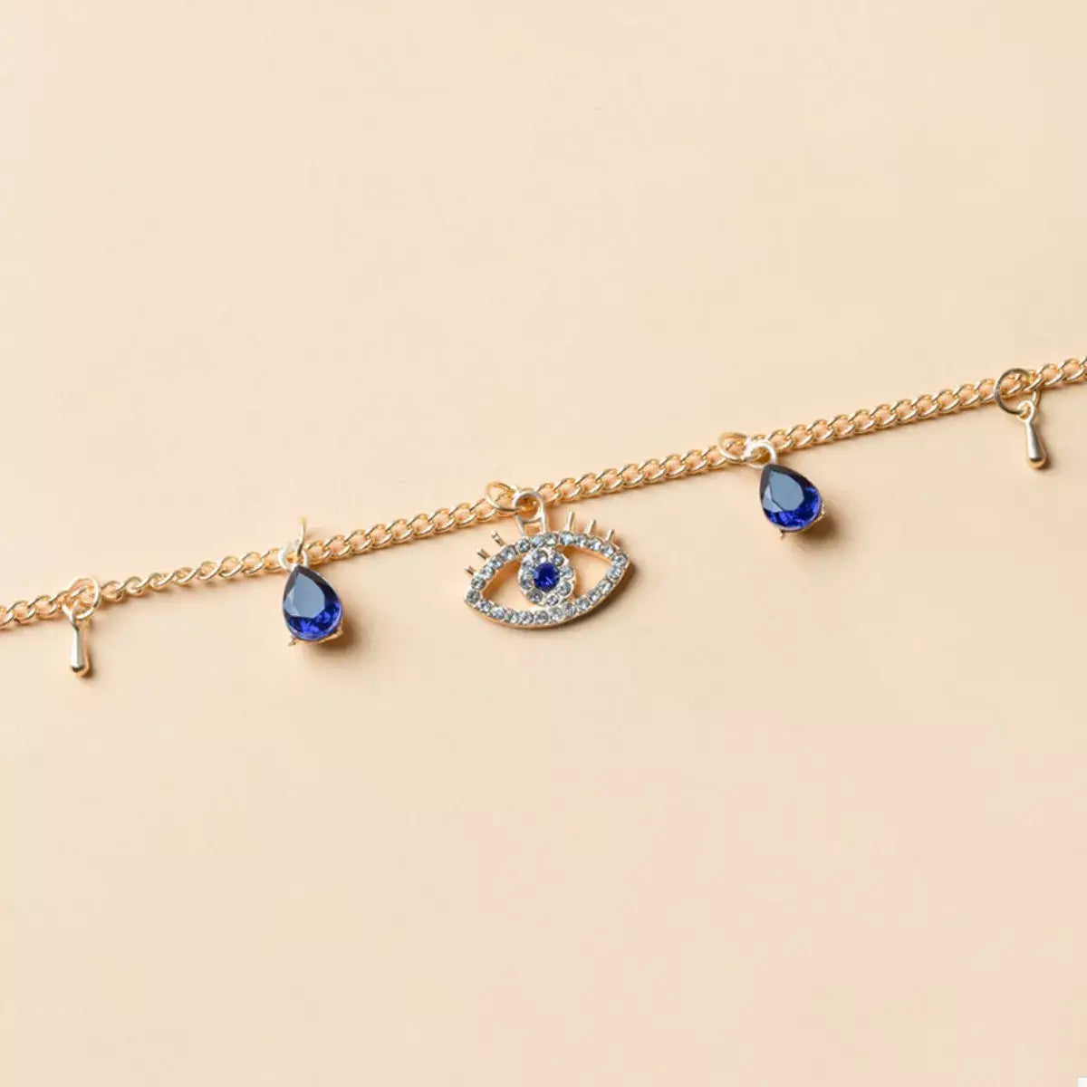 Evil Eye Charm Necklace - Trendsi - Flyclothing LLC