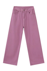 Wide Leg Jeans with Pockets - Trendsi - Flyclothing LLC