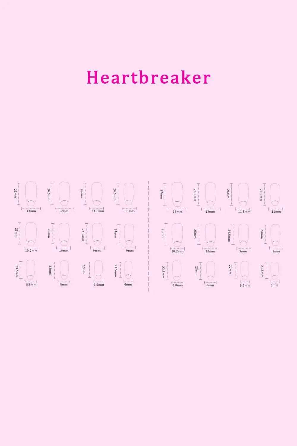 SO PINK BEAUTY Press On Nails 2 Packs - Trendsi - Flyclothing LLC