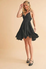 Aemi+Co Lace Detail Mini Cami Dress - Trendsi - Flyclothing LLC