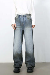 Men's Loose Jeans with Pockets - Trendsi - Flyclothing LLC