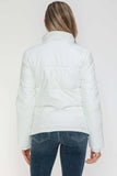 YMI Pocketed Zip Up Turtleneck Puffer Jacket - Trendsi - Flyclothing LLC
