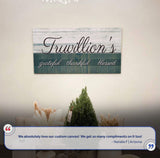 Family Grateful Sign III - Tailored Canvases - Flyclothing LLC