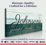 Family Grateful Sign III - Tailored Canvases - Flyclothing LLC