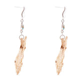 Fan of Rattan Blue Turquoise and Sterling Silver Earrings - Barse Jewelry - Flyclothing LLC