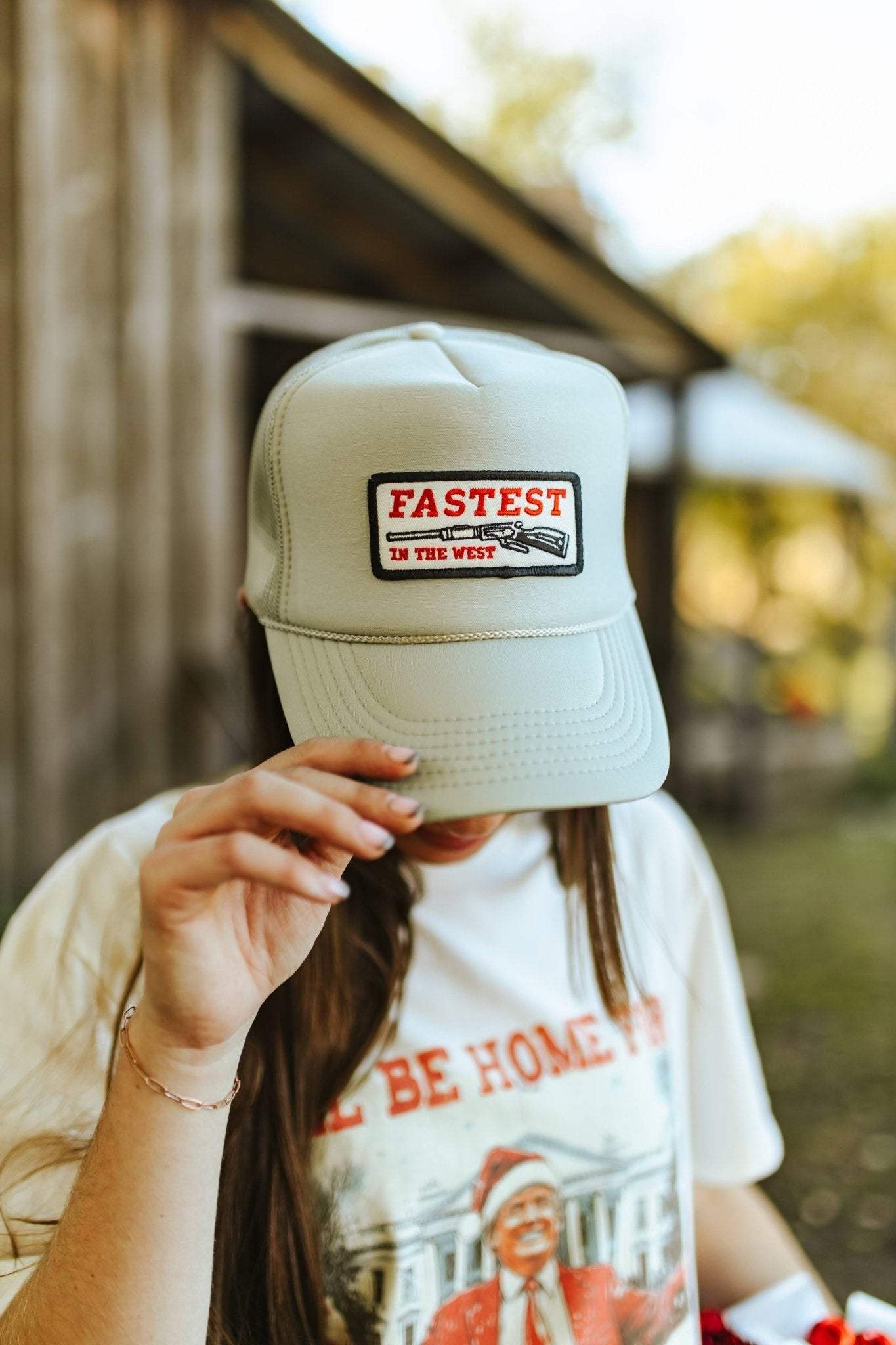 Fastest in the West Patch Trucker Hat - Wild Junkie - Flyclothing LLC