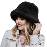 Faux Fur Bucket Hat - Madeline Love - Flyclothing LLC