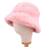 Faux Fur Bucket Hat - Madeline Love - Flyclothing LLC