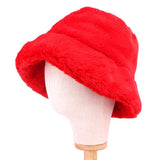 Faux Fur Bucket Hat - Madeline Love - Flyclothing LLC