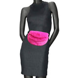 Faux Fur Fanny Pack Belt Bag - Madeline Love - Flyclothing LLC