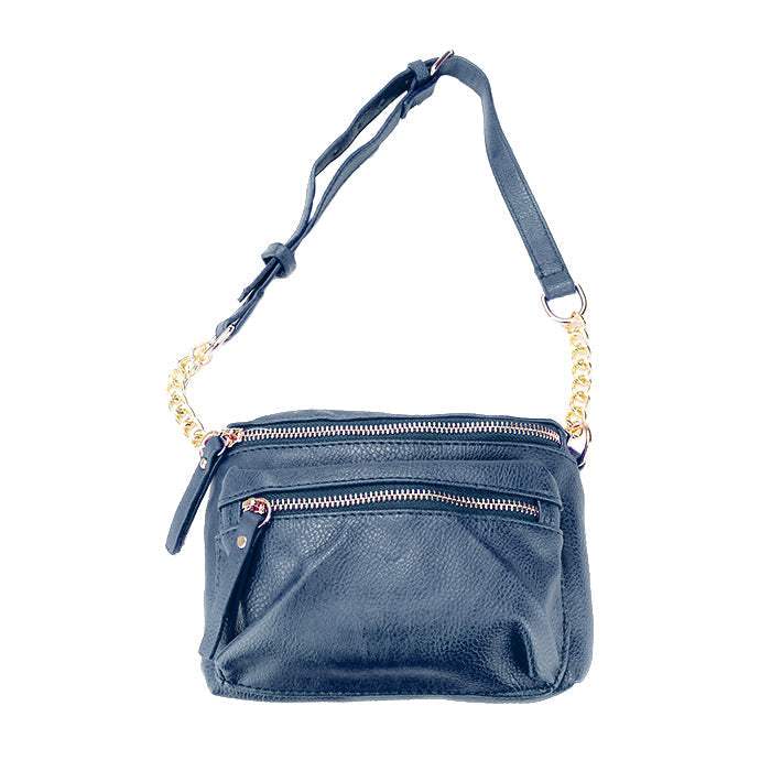Faux Leather Crossbody / Fanny Pack / Belt Bag - Madeline Love - Flyclothing LLC