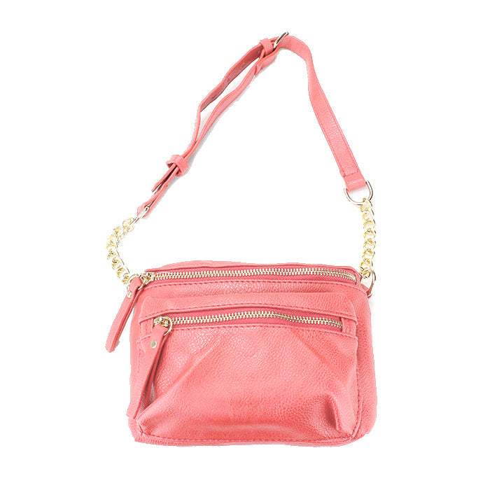 Faux Leather Crossbody / Fanny Pack / Belt Bag - Madeline Love - Flyclothing LLC