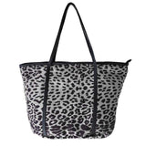Faux Leather Leopard Patterned Shoulder Bag - Madeline Love - Flyclothing LLC