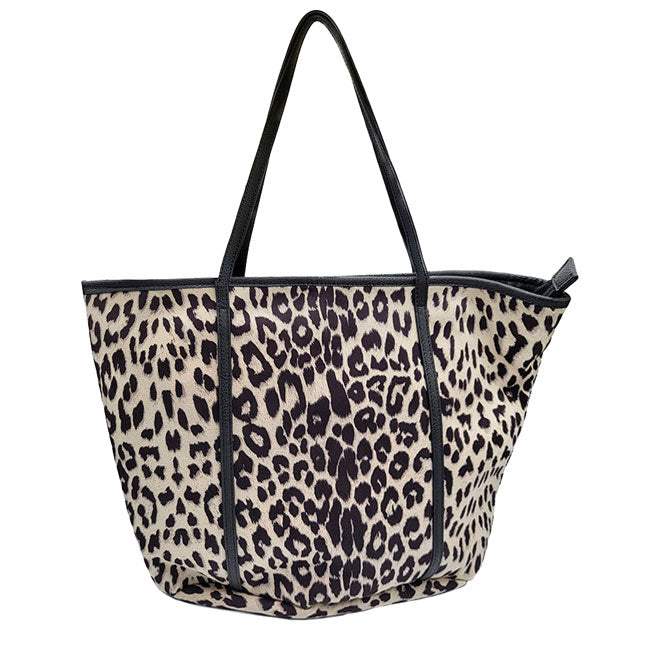 Faux Leather Leopard Patterned Shoulder Bag - Madeline Love - Flyclothing LLC