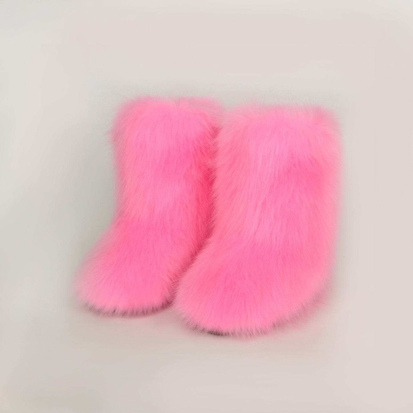 Thermal Fuzzy Platform Boots - Trendsi - Flyclothing LLC