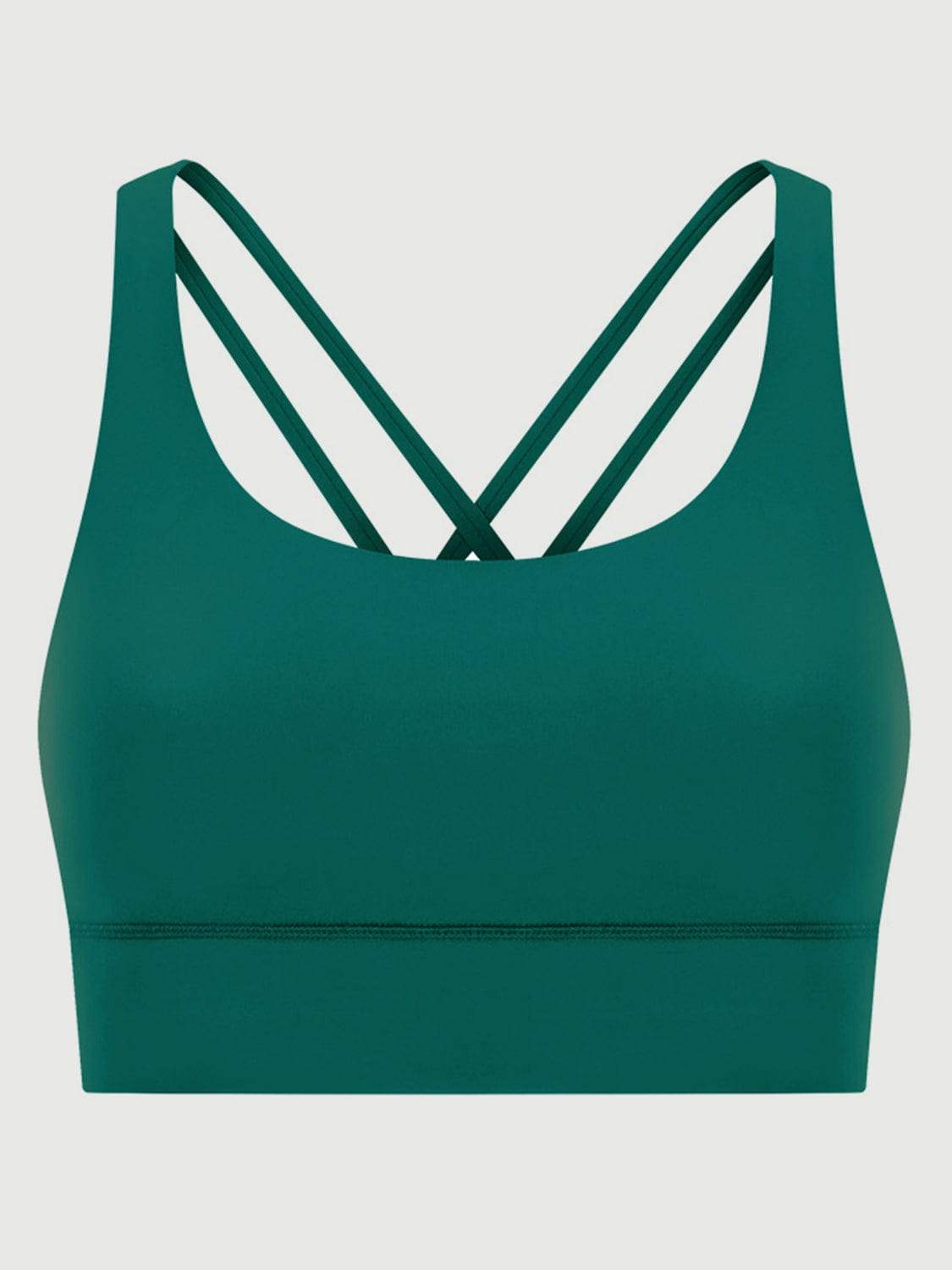 Crisscross Scoop Neck Active Tank - Trendsi - Flyclothing LLC