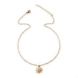 Sunburst Pendant Necklace - Trendsi - Flyclothing LLC