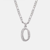 Titanium Steel Letter Pendant Necklace - Trendsi - Flyclothing LLC