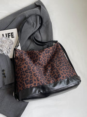 Leopard Dual Purpose Crossbody Bag - Trendsi