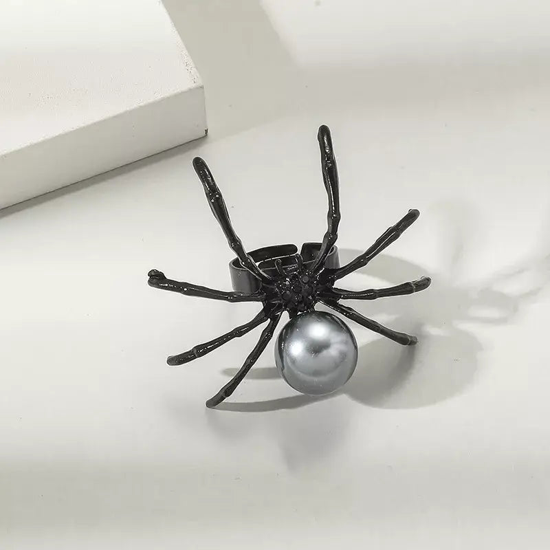 Halloween Spider Pearl Ring - Trendsi - Flyclothing LLC