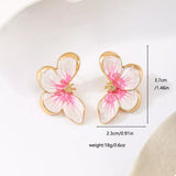 Butterfly Stud Earrings - Trendsi - Flyclothing LLC