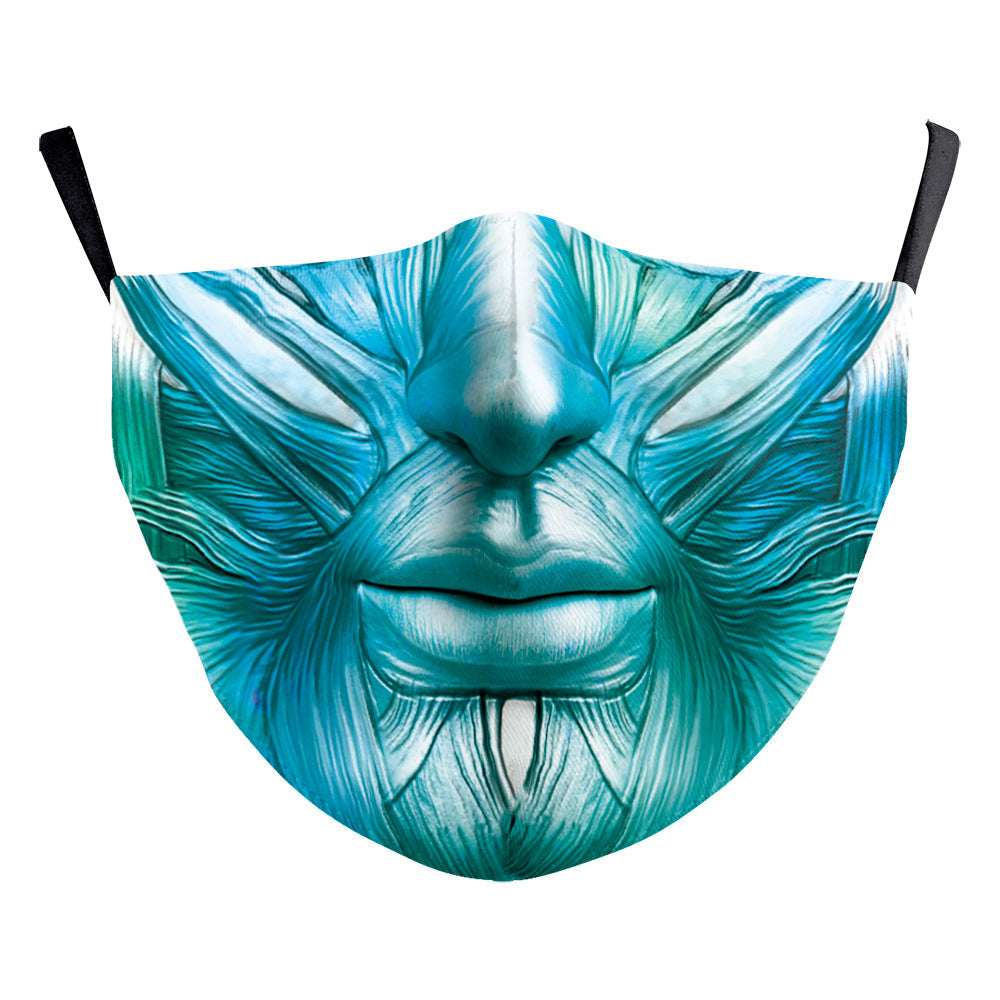Halloween Clown Funny Horror Creative Double-layer Dust Mask - My Store - Flyclothing LLC