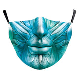 Halloween Clown Funny Horror Creative Double-layer Dust Mask - My Store - Flyclothing LLC
