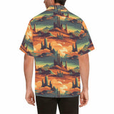 Baha Ranch Retro Desert Men's Western Camp Shirt