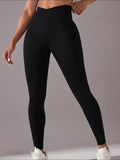 Seamless High Waist Active Pants - Trendsi