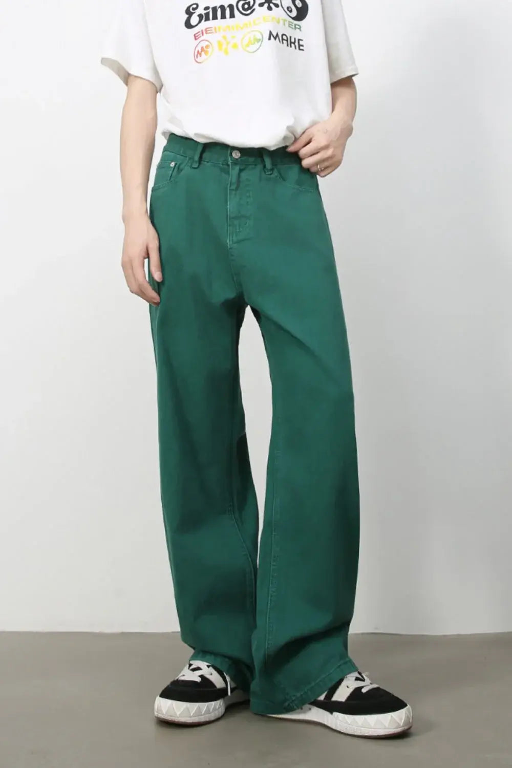 Men's Baggy Jeans with Pockets - Trendsi - Flyclothing LLC