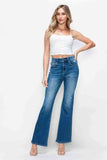 bytos Full Size High Rise Bootcut Jeans with Pockets - Trendsi - Flyclothing LLC